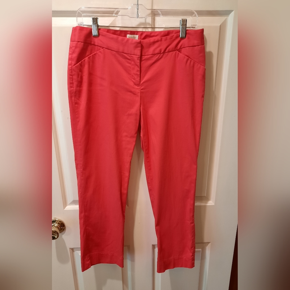 Laundry by Shelli Segal Pink Cotton/Spandex Pants size 4